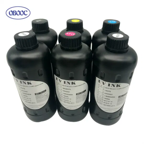 UV Flatbed Printer Ink for Ceramic/Glass/Metal/Fabric